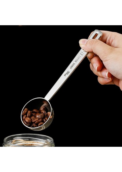 30ML Gümüş- Bir Stil Kahve Kaşığı Paslanmaz Çelik Ölçü Kaşığı Kahve Kaşığı Gümüş Altın Süt Tozu Ölçü Kaşığı Çay Kahve Aksesuarları ml (Yurt Dışından) fiyatları