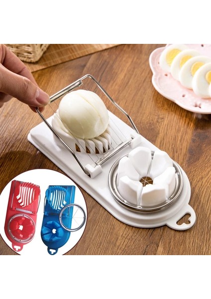 Bir Stil Çok Fonksiyonlu Yumurta Kesici Paslanmaz Çelik Kesme Yumurta Dilimleme Tel Mutfak Aksesuarları Dilimleme Aletleri Pişirme Araçları (Yurt Dışından) indirimleri