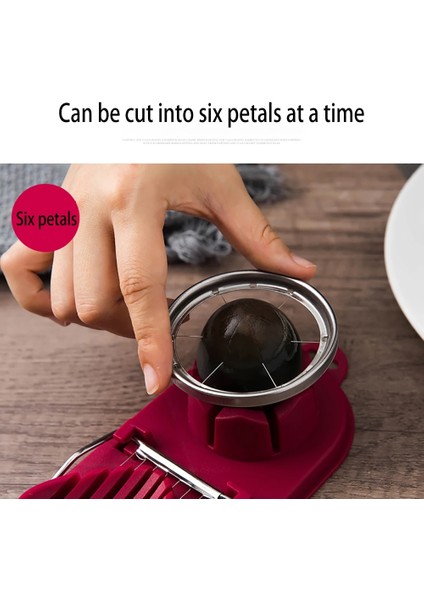 Renk Rastgele Stili Çok Fonksiyonlu Yumurta Kesici Paslanmaz Çelik Kesme Yumurta Dilimleme Dilimleme Aletleri Mutfak Aksesuarları (Yurt Dışından) fırsatları