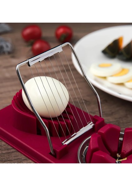 Renk Rastgele Stili Çok Fonksiyonlu Yumurta Kesici Paslanmaz Çelik Kesme Yumurta Dilimleme Dilimleme Aletleri Mutfak Aksesuarları (Yurt Dışından) indirimleri