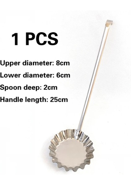 Siyah Stil Dayanıklı Taşınabilir El Yapımı Demir Yapışmaz Turner Pota Gıda Wok Spatula Kaşık Mutfak Aletleri Pişirme Gereçleri Tencere Kapları (Yurt Dışından)