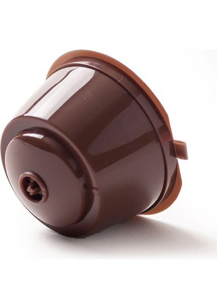 Derin Mavi Tarzı Yeniden Kullanılabilir Kahve Kapsül Filtre Fincan Nescafe Dolce Gusto Için Doldurulabilir Kapaklar Kaşık Fırça Filtre Sepetleri Pod Yumuşak Tat Tatlı (Yurt Dışından)