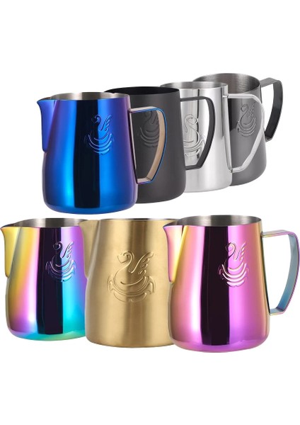 Açık Altın Tarzı 600ML ml Elegant Swan Paslanmaz Çelik Kahve Sürahi Süt Köpürtme Fincan Krema Makinesi Barista Craft Espresso Latte Art Sürahi Aracı (Yurt Dışından) fiyatları