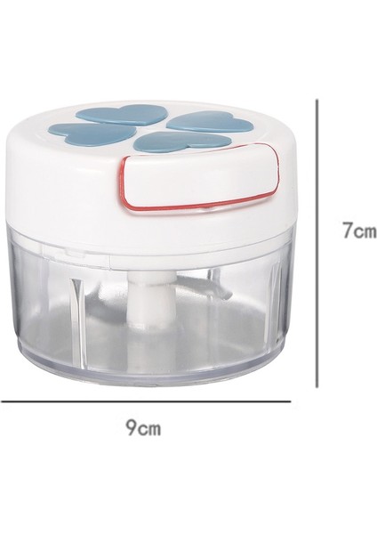 Mavi Stil Mini Sarımsak Ezici Basın Rende Soyucu Öğütücü Araçları Alet Mutfak Aksesuarları Için Roman Sebze Kesici Züccaciye Doğrayıcı (Yurt Dışından)