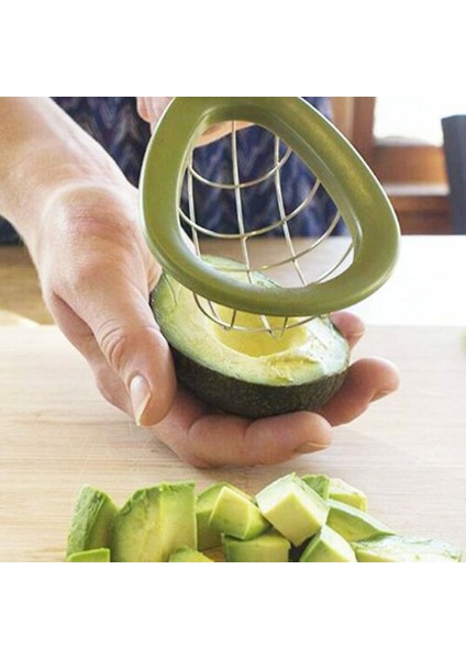 Avokado Kesici Sebze Mango Dilimleme Kavun Meyve Kesici Cuber Mutfak El Aleti Alet Alet Zar Küpü Yeni Avokado Aleti Kesici (Yurt Dışından) fiyatları