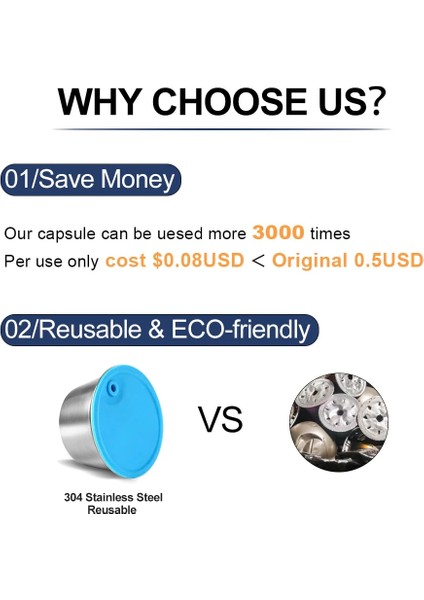 3c Tarzı Recafımıl Dolce Gusto Dolum Pod Için Yeniden Kullanılabilir Kahve Kapsülü Paslanmaz Çelik Filtre Fincan Nescafe Kahve Makinesi Krema Makinesi (Yurt Dışından)