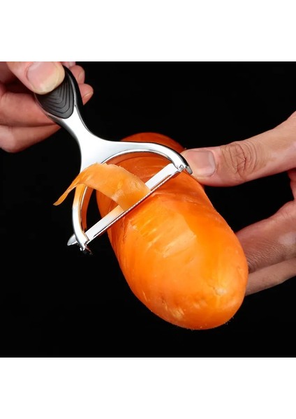 Kalp Tarzı Mutfak Aksesuarları Paslanmaz Çelik Sebze Soyucu Portakal Limon Kokteylleri Için Narenciye Soyucu - Havuç ve Patates Soyucu (Yurt Dışından) fırsatları