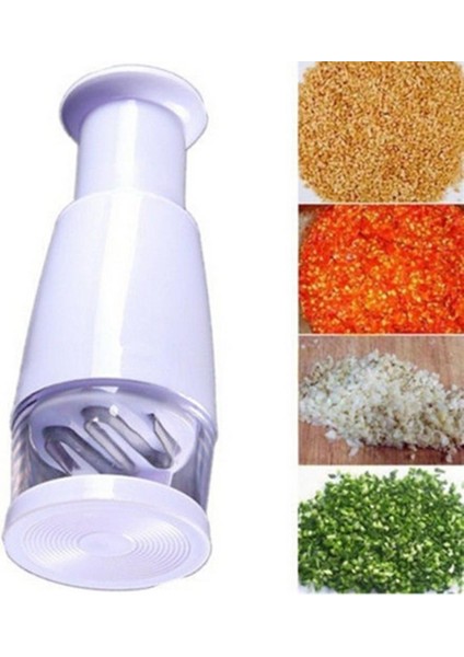 Beyaz Stil Mutfak Presleme Gıda Doğrayıcı Kesici Dilimleme Soyucu Dicer Sebze Soğan Sarımsak Restoran Pişirme Aracı Yüksek (Yurt Dışından) fiyatları