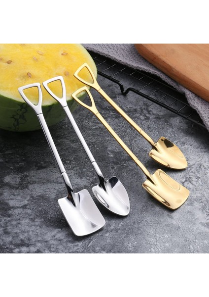KFS002M2PCOPP Stili 2020 Moda Kahve Kaşığı Dondurma Tatlı Kaşığı Retro Sevimli Yuvarlak Kafa Kaşık Mutfak Gadget Dekorasyon Mutfak Bar Eşyaları (Yurt Dışından)