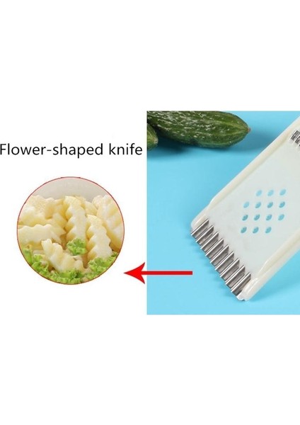 Kırmızı Stil Çok Fonksiyonlu Plastik Soyucu Meyve ve Sebze Rendesi Paslanmaz Çelik Bıçak Salata Makinesi Patates Kızartması Mutfak Aletleri (Yurt Dışından) indirimleri