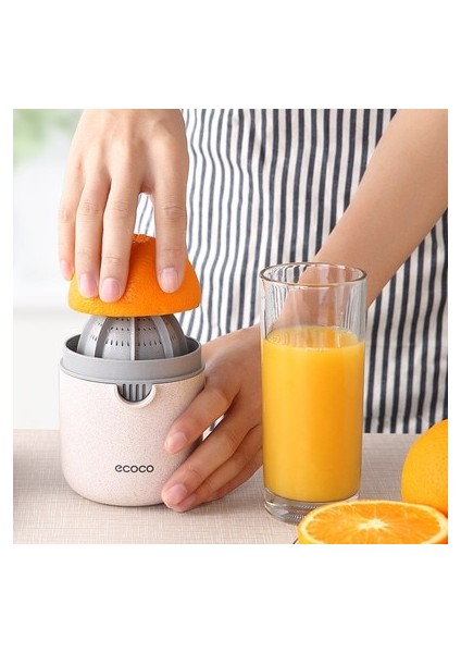 B Tarzı Güçlü Paslanmaz Çelik Portakal Sıkacağı Taşınabilir Manuel Kapak Döndürme Narenciye Sıkacağı Limon Portakal Mandalina Suyu Sıkacağı (Yurt Dışından)