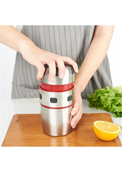 B Tarzı Güçlü Paslanmaz Çelik Portakal Sıkacağı Taşınabilir Manuel Kapak Döndürme Narenciye Sıkacağı Limon Portakal Mandalina Suyu Sıkacağı (Yurt Dışından) indirimleri