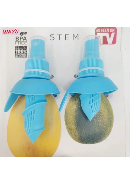 Yeşil Stil 1 & 2 Adet Mini Meyve Suyu Sıkacağı Limon Püskürtücü Karpuz Narenciye Sprey Pişirme Araçları Mutfak Aletleri Taze Meyve Suyu 6z (Yurt Dışından) fırsatları