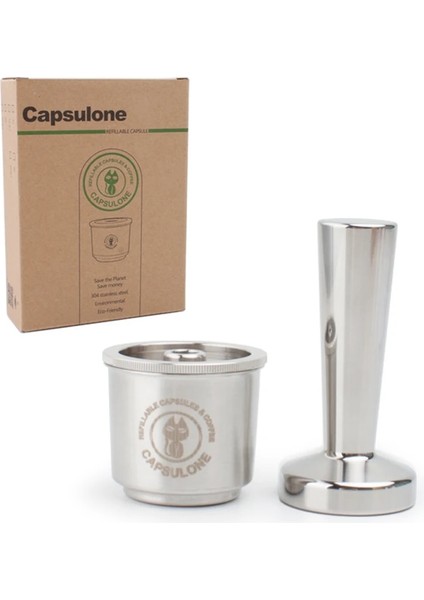 1 Kaspul Stili Capsulone Metal Paslanmaz Çelik Doldurulabilir Yeniden Kullanılabilir Kapsül Pod Illy Kahve Makinesi Için Uygun (Yurt Dışından) indirimleri