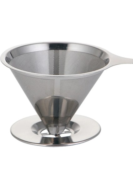 Stand Stili ile Çift Katmanlı Paslanmaz Çelik Kahve Filtre Tutucu Kahveler Üzerine Dökün Damlatıcı Mesh Kahve Çay Filtre Sepeti Araçları (Yurt Dışından) modelleri