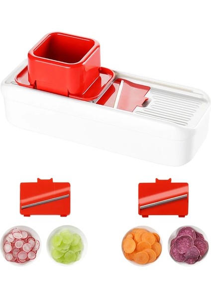 No.2 Tarzı Çok Fonksiyonlu Sebze Kesici Meyve Patates Soyucu Et Dilimleyici Rende Öğütücüler Sepet Sebze Dilimleyici Mutfak Aksesuarları (Yurt Dışından) fiyatları
