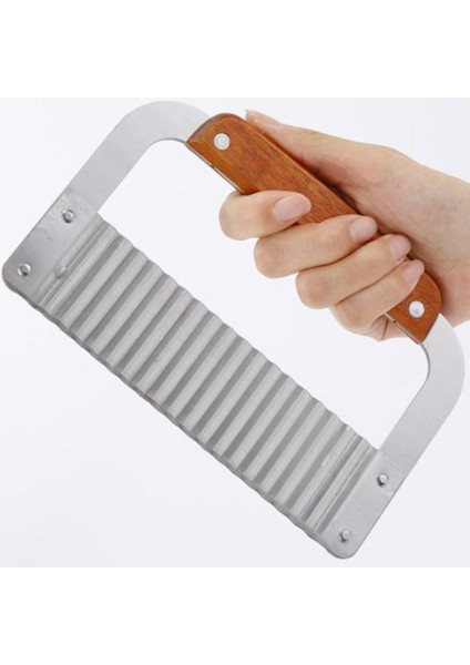 x Tipi Paslanmaz Çelik Oluklu Bıçak Yaratıcı Dalga Patates Bıçağı Patates Kesim Kiti Profesyonel Patates Talaş Kesici (Yurt Dışından) fiyatları
