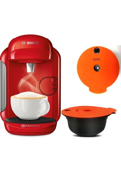 LD180ML-2 Stili Bo-Sch Makinesi Için Yeniden Kullanılabilir Tassim O Kahve Pod Kapsülleri Kahve Makinesi Araçları Kahve Kahve Filtresi Için Turk (Yurt Dışından) fırsatları