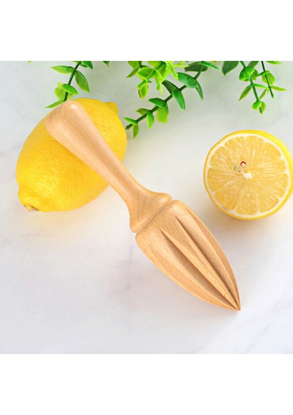 1 Adet Tarzı Yaratıcı Ahşap Limon Sıkacağı El Basın Manuel Sıkacağı Meyve Portakal Narenciye Suyu Sıkacağı Raybalar On Köşe Şekil Sıkacağı (Yurt Dışından)