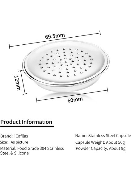 Koyu Haki Stili Philips Senseo Kahve Makinesi Için Paslanmaz Çelik Kahve Kapsül Kapakları Şarj Edilebilir Kahve Filtresi Araçları Cof Ware (Yurt Dışından)