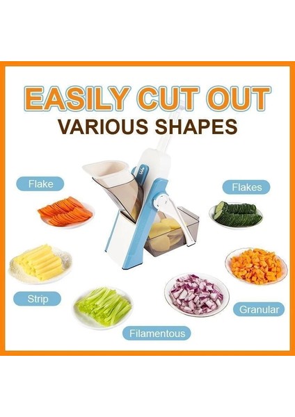 Gri Tarzı Çok Fonksiyonlu Manuel Sebze Dilimleme Katlanabilir Rende Dilimleme Kesme Meyve Patates Kızartması Mutfak Doğrama Artefakt Rende Alet Seti (Yurt Dışından) indirimleri
