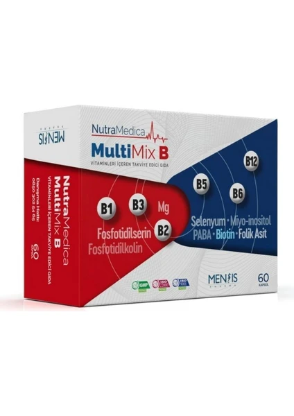 Nutramedica Multimix B 60 Kapsül