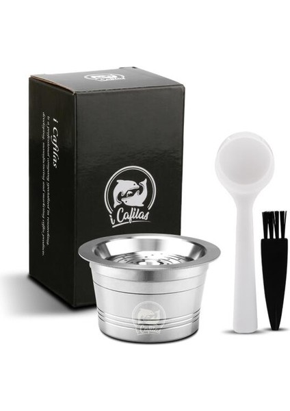 1klasik Stil Caffitaly & Tchibo Cafissimo Classic Machine Için Icafilas Paslanmaz Çelik Doldurulabilir Yeniden Kullanılabilir Kahve Kapsülü Cafeteira Filtresi (Yurt Dışından)