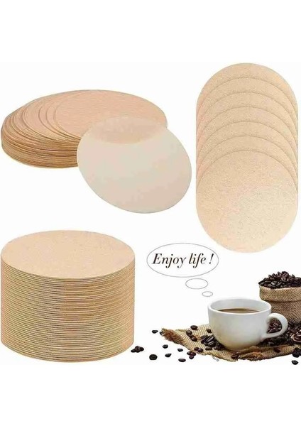 B Tarzı Kahve Filtresi Moka Pot Filtre Kağıdı Yuvarlak Kahve Filtre Kağıdı Vietnam Pot Damlama Potası Moka Cezve Filtre Kağıdı (Yurt Dışından) modelleri