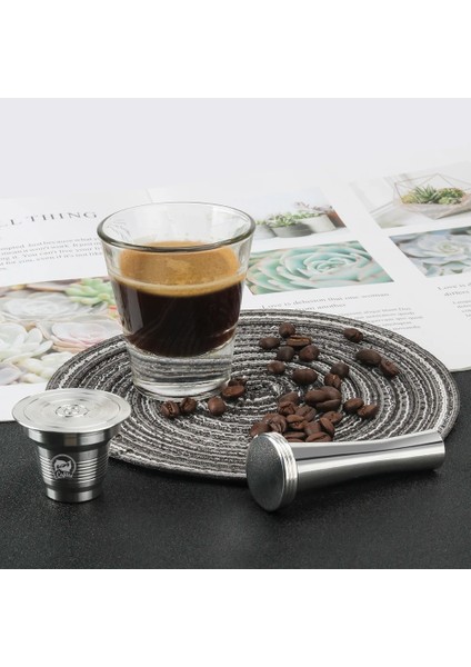 Mor Tarzı I Cafilas Reusabel Kahve Kapsülü Nespresso Filtresi Için Dolce Gusto Pod Için Cafissimo Kahve Fincanı Için Lor Paslanmaz Çelik Pod (Yurt Dışından)