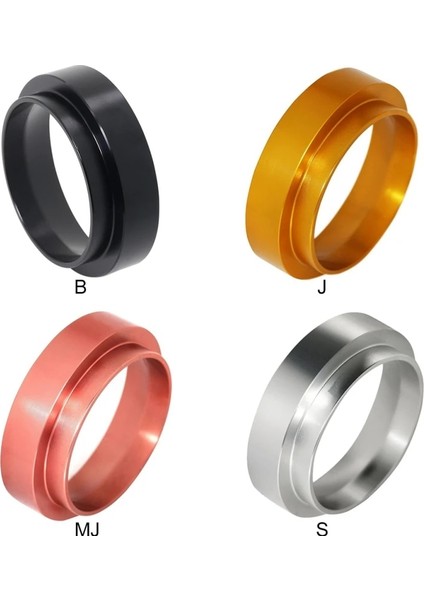 B Tarzı 58 mm Alüminyum Kahve Dozaj Halkası Ev Kahve Tozu Halkası mm Profilter Kahve Sabotaj Için Italyan Tipi (Yurt Dışından)