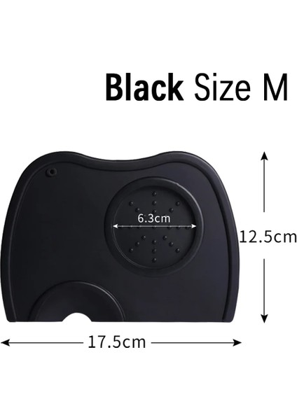 Tamper Mat-Size M Stili Kalibre Edilmiş Espresso Kahve Tamper 30LB Yaylı Elastik Kahve Sabotaj Alüminyumahşap Paslanmaz Çelik Kahve Tozu Çekiç (Yurt Dışından)