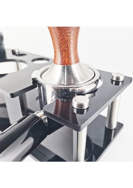 Jm 3 Iğne Stili Espresso Distribütör Mat Taban Raf Amper Barista Araçları Aksesuarları Çok Fonksiyonlu Kahve Filtre Sabotaj Tutucu Standı (Yurt Dışından) fiyatları