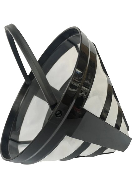 1 Adet Tarzı Yeniden Kullanılabilir Kahve Filtre Sepeti Fincan Tarzı Kahve Makinesi Süzgeç Örgü Filtre Tutucu Yeniden Kullanılabilir Kahve Damlatıcı Damla Kahve Sepetleri (Yurt Dışından)