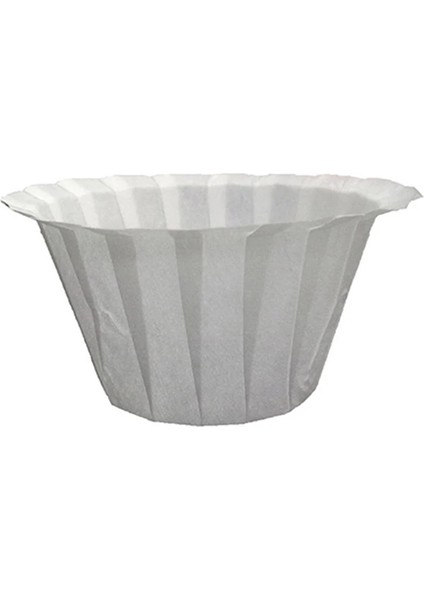 100 Kağıt Bardak Stili Et Kahve Filtreleri Kahve Makinesi Için Tek Servis Kağıdı Beyaz Filtre Kağıdı Kek Fincan Kahve Tek Kullanımlık Kağıt Kase (Yurt Dışından)