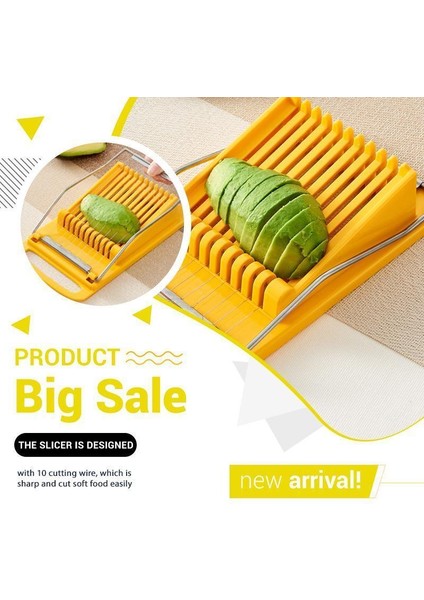 B Tarzı Mutfak Aletleri Paslanmaz Çelik Dilimleyiciler Meyve Sebze Dilimleyici Domates Muz Öğle Yemeği Et Yumurta Kesici Dilimleyiciler Mutfak Aksesuarları (Yurt Dışından) fiyatları