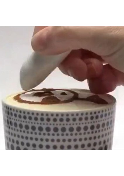 No.2 Tarzı 15X6X2CM 5 Renk Elektrikli Kahve Cetvel Kalemi Kuş Modelleme Oyma Yazma Dekorasyon Kek Araçları Doğum Günü Partisi Kahve Sabotaj Boyama (Yurt Dışından)