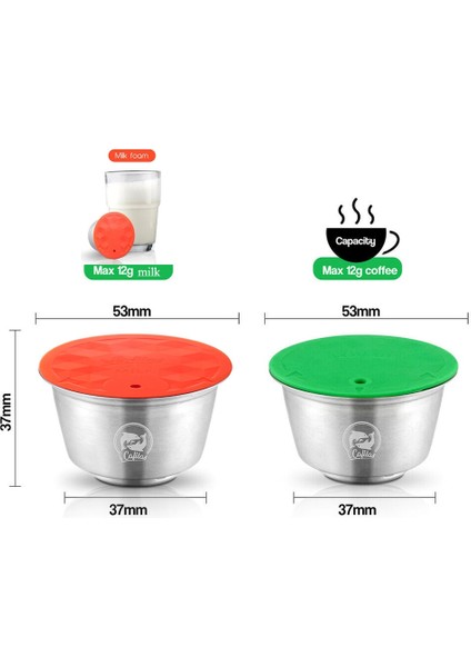 1 Kapsül Tarzı Icafilas Süt Köpük Filtreleri Nescafe Dolce Gusto Aeroccino Yeniden Kullanılabilir Paslanmaz Çelik Dolci Gusto Kahve Kapsülleri Pod Kaşık (Yurt Dışından) fırsatları