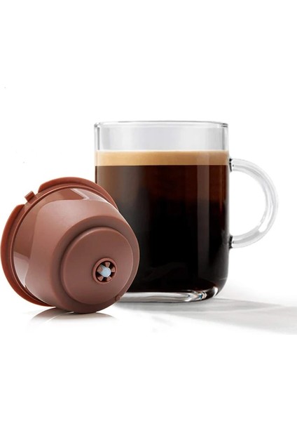 Koyu Yeşil Tarzı Renkler Yeniden Kullanılabilir Dolce Gusto Kahve Kapsülü,plastik Doldurulabilir Uyumlu Dolce Gusto Kahve Filtre Sepetleri Kapsüller (Yurt Dışından) fırsatları