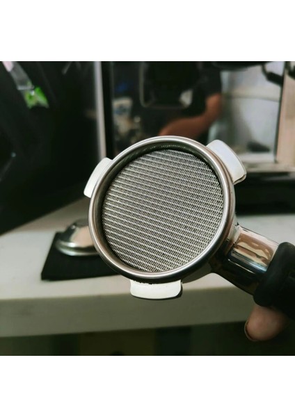 58,5 mm 1 mm Kalın Stil Yeniden Kullanılabilir Kahve Filtre Ekranı Filtre Mesh Isıya Dayanıklı Barista Kahve Yapma Espresso Makinesi Için Filtre Ekranı Puck Ekranı (Yurt Dışından) indirimleri