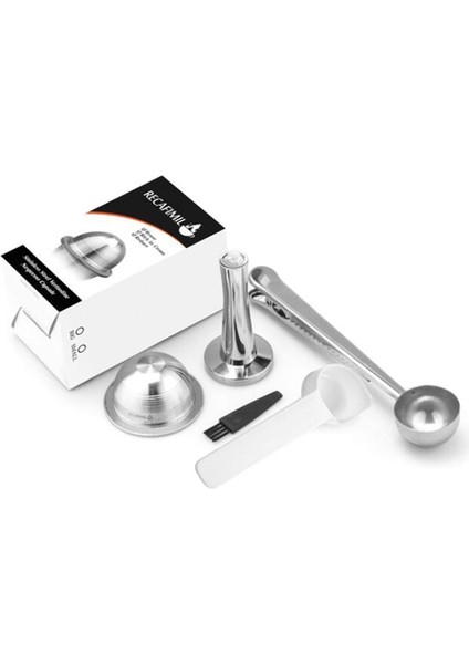 Koyu Haki Stili Recafımıl Crema Nespresso Vertuoline Plus ve Delonghi Için Doldurulabilir Kahve Kapsülü Pod ENV150 Paslanmaz Çelik Kahve Filtresi (Yurt Dışından) indirimleri