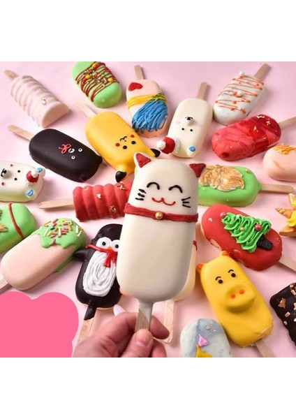 Büyük Stil 4 Kavite Silikon Dondurma Kalıbı Ev Yapımı Gıda Sınıfı Dondurulmuş Dondurucu Dondurma Makinesi Tatlı Kalıbı Dıy Bar Yapma Aracı (Yurt Dışından) fırsatları