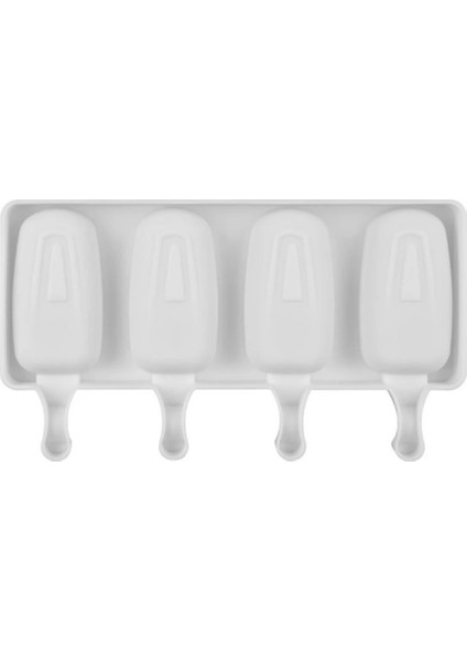 Büyük Stil 4 Kavite Silikon Dondurma Kalıbı Ev Yapımı Gıda Sınıfı Dondurulmuş Dondurucu Dondurma Makinesi Tatlı Kalıbı Dıy Bar Yapma Aracı (Yurt Dışından) indirimleri
