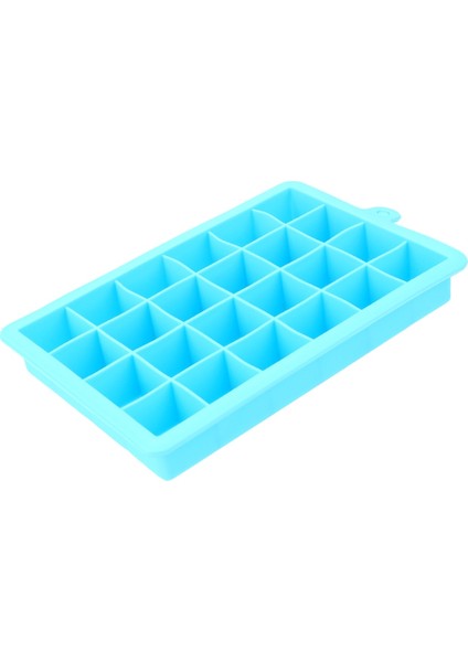 Mavi Stil Silikon Ice Cube Maker 24-Cavity Dıy Buz Maker Ice Cube Tepsiler Kalıpları Buz Şeker Kek Puding Çikolata Viski Kalıpları Aracı (Yurt Dışından)