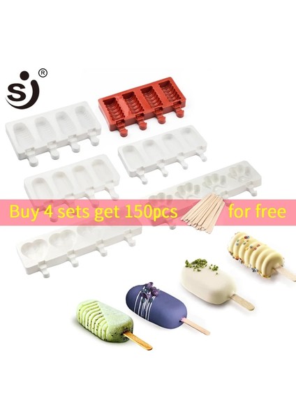 1 Adet B Tarzı Büyük Dondurma Kalıpları Silikon Popsicle Kalıp Dondurma Dondurma Makinesi Dıy Tatlı Kalıp Formu Popsicle Kalıp Cakesicle Kalıp Araçları (Yurt Dışından) indirimleri