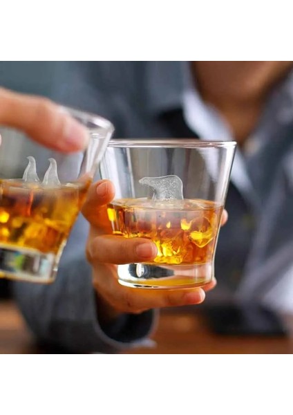 Ayı ve Penguen Tarzı Silikon Buz Küpü Kalıp Penguen Kutup Ayısı Şekli Popsicle Kalıpları Bar Kokteyller Için 3D Buz Küpü Tepsileri Suyu Mutfak Aksesuarları (Yurt Dışından)