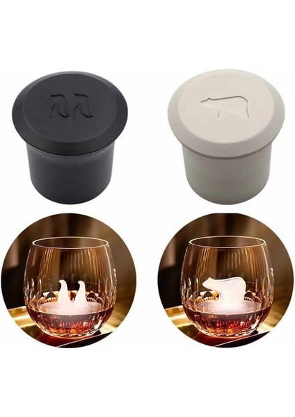 Ayı ve Penguen Tarzı Silikon Buz Küpü Kalıp Penguen Kutup Ayısı Şekli Popsicle Kalıpları Bar Kokteyller Için 3D Buz Küpü Tepsileri Suyu Mutfak Aksesuarları (Yurt Dışından) fırsatları