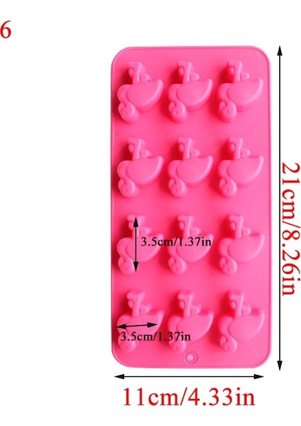 No.5 Tarzı Flamingo Silikon Buz Kalıpları Diy Buz Küpü Kalıp Silikon Buz Kalıp Makinesi Tepsisi Meyve Çikolata Kalıbı Diy Şeker Çubuğu Mutfak Aracı (Yurt Dışından) modelleri