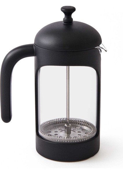 French Press - Siyah - 600 ml