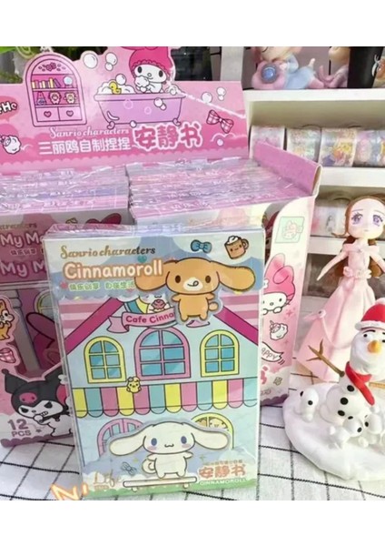 Sanrio Karakterleri Quiet Book Cinnamoroll