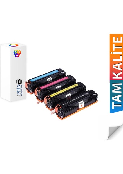 Hp Laserjet Pro Mfp M281FW Cmyk Muadil Toner Seti 203X|CF540A